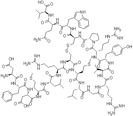 Rat melanin-concentrating hormone molecular structure (CAS 128315-56-0)