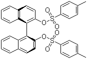 (S)-(+)-1,1'-Bi-2-naphthyl ditosylate molecular structure (CAS 128544-06-9)