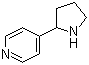 4-Pyrrolidin-2-ylpyridine molecular structure (CAS 128562-25-4)