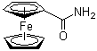 二茂铁甲酰胺分子结构 (CAS 1287-17-8)