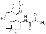 2-[(Aminooxoacetyl)amino]-2-deoxy-1,3:4,5-bis-O-(1-methylethylidene)-D-mannitol molecular structure (CAS 128741-75-3)