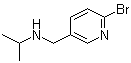 6-Bromo-N-(1-methylethyl)-3-pyridinemethanamine molecular structure (CAS 1289385-04-1)
