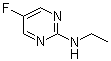 N-Ethyl-5-fluoro-2-pyrimidinamine molecular structure (CAS 1289386-10-2)