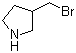 3-(Bromomethyl)pyrrolidine molecular structure (CAS 1289386-71-5)