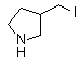 3-(Iodomethyl)pyrrolidine molecular structure (CAS 1289386-74-8)