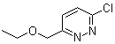 3-Chloro-6-(ethoxymethyl)pyridazine molecular structure (CAS 1289386-87-3)