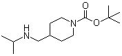 4-[[(1-Methylethyl)amino]methyl]-1-piperidinecarboxylicacid tert-butyl ester molecular structure (CAS 1289387-91-2)