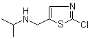 结构式 CAS# 1289388-03-9, 2-氯-N-(1-甲基乙基)-5-噻唑甲胺