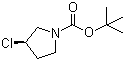(3R)-3-Chloro-1-pyrrolidinecarboxylic acid tert-butyl ester molecular structure (CAS 1289585-27-8)