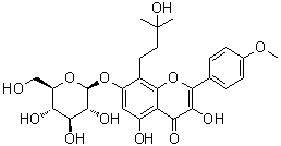 Maohuoside A molecular structure (CAS 128988-55-6)