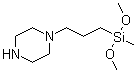 1-[3-(Dimethoxymethylsilyl)propyl]-piperazine molecular structure (CAS 128996-12-3)