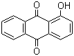 1-羟基蒽醌分子结构 (CAS 129-43-1)