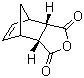 structure of CAS# 129-64-6, Carbic anhydride;Endo-3,6-methylene-1,2,3,6-tetrahydrophthalic anhydride; cis-5-Norbornene-endo-2,3-dicarboxylic anhydride