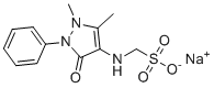 结构式 CAS# 129-89-5, 甲磺比林钠