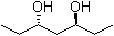 结构式 CAS# 129212-21-1, (3S,5S)-3,5-庚二醇