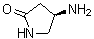 structure of CAS# 1292324-66-3, (4R)-4-Amino-2-pyrrolidinone