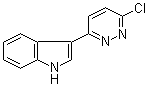 3-(6-Chloro-3-pyridazinyl)-1H-indole molecular structure (CAS 129287-26-9)