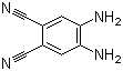 4,5-Diamino-1,2-benzenedicarbonitrile molecular structure (CAS 129365-93-1)