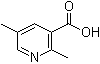 2,5-Dimethyl-3-pyridinecarboxylic acid molecular structure (CAS 129477-22-1)