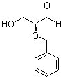 结构式 CAS# 129492-58-6, 2-O-苄基-L-甘油醛