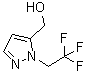 1-(2,2,2-Trifluoroethyl)-1H-pyrazole-5-methanol molecular structure (CAS 1296225-26-7)