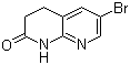 6-溴-3,4-二氢-1H-[1,8]萘啶-2-酮分子结构 (CAS 129686-16-4)