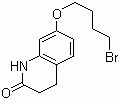 3,4-Dihydro-7-(4-bromobutoxy)-2(1H)-quinolinone molecular structure (CAS 129722-34-5)