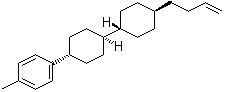 1-[(trans,trans)-4'-(3-Butenyl)[1,1'-bicyclohexyl]-4-yl]-4-methyl-benzene molecular structure (CAS 129738-42-7)
