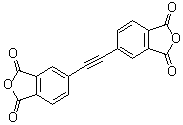 5,5'-(1,2-Ethynediyl)bis[1,3-isobenzofurandione] molecular structure (CAS 129808-00-0)