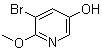 5-Bromo-6-methoxy-3-pyridinol molecular structure (CAS 1299312-97-2)