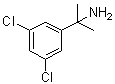 3,5-Dichloro-alpha,alpha-dimethylbenzenemethanamine molecular structure (CAS 129960-45-8)