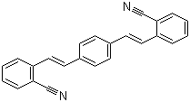 结构式 CAS# 13001-39-3, 1,4-双(2-氰基苯乙烯基)苯
