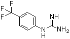 structure of CAS# 130066-24-9, N-[4-(Trifluoromethyl)phenyl]guanidine