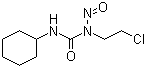 structure of CAS# 13010-47-4, Lomustine;1-(2-Chloroethyl)-3-cyclohexyl-1-nitrosourea