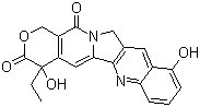 7-乙基-10-羟基喜树碱分子结构 (CAS 130194-92-2)