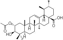 2-O-Acetylcorosolic acid molecular structure (CAS 130289-37-1)