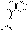(5-Isoquinolinyloxy)acetic acid methyl ester molecular structure (CAS 130292-81-8)