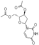 2'-Deoxy-3',5'-di-O-acetyluridine molecular structure (CAS 13030-62-1)