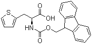 (S)-N-Fmoc-2-Thienylalanine molecular structure (CAS 130309-35-2)