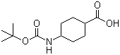 4-(Boc-amino)cyclohexanecarboxylic acid molecular structure (CAS 130309-46-5)