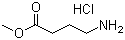 structure of CAS# 13031-60-2, Methyl 4-aminobutyrate hydrochloride;4-Aminobutyric acid methyl ester hydrochloride