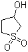 structure of CAS# 13031-76-0, 3-Hydroxytetrahydrothiophene 1,1-dioxide;3-Hydroxysulpholane; 3-Hydroxysulfolane; Tetrahydrothiophene-3-ol 1,1-dioxide