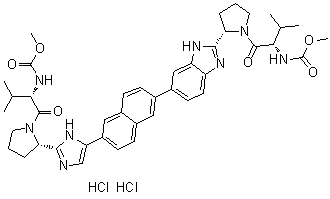 Ravidasvir dihydrochloride molecular structure (CAS 1303533-81-4)