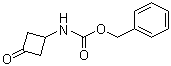 (3-Oxocyclobutyl)carbamic acid benzyl ester molecular structure (CAS 130369-36-7)