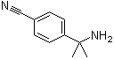 结构式 CAS# 130416-46-5, 2-(4-氰基苯基)-2-氨基丙烷