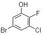 5-Bromo-3-chloro-2-fluorophenol molecular structure (CAS 1305322-97-7)