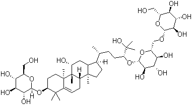 Mogroside III molecular structure (CAS 130567-83-8)