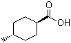 trans-4-Methylcyclohexanecarboxylic acid molecular structure (CAS 13064-83-0)