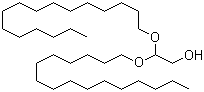 structure of CAS# 13071-60-8, 1,2-O-Dihexadecyl-rac-glycerol;2,3-Bis(hexadecyloxy)propan-1-ol