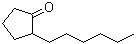 2-己基环戊酮分子结构 (CAS 13074-65-2)